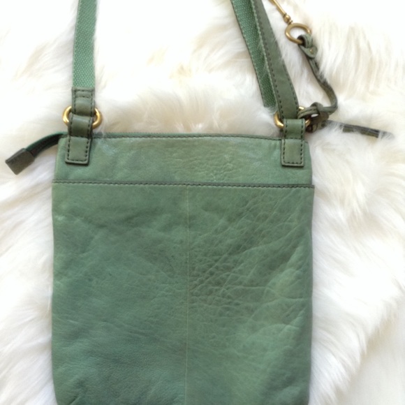 Fossil Green Carson Top Zip Crossbody Bag - Picture 4 of 6